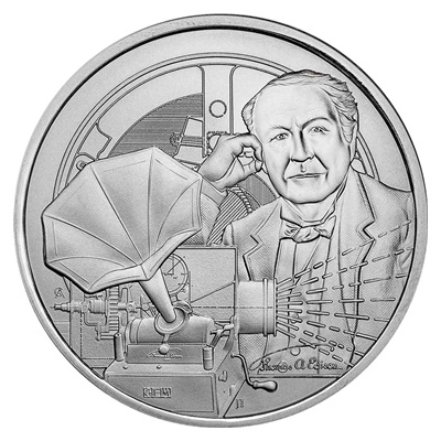 2023 Niue 1oz Silver - THOMAS EDISON